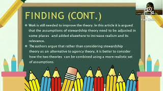 GROUP 11 STEWARDSHIP THEORY amp CORPORATE GOVERNANCE [upl. by Secnarfyram728]