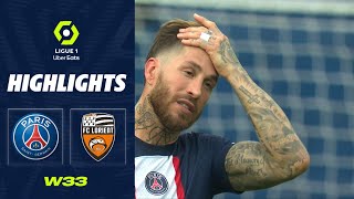 PARIS SAINTGERMAIN  FC LORIENT 1  3  Highlights  PSG  FCL  20222023 [upl. by Caldwell]