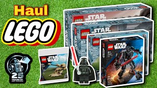 HAUL LEGO  20 ANIVERSARIO STAR WARS legostarwars starwars legominifigures legoninjago legoasmr [upl. by Lawlor280]