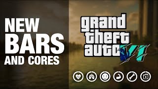 GTA VI Reimagined New HUD Bars and Core System [upl. by Ceevah691]