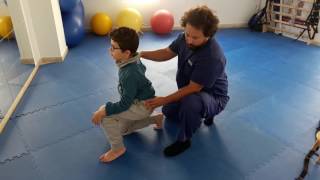 REEDUCACIÓN DE LA MARCHA II FISIOTERAPIA INFANTIL PARÁLISIS CEREBRAL PROPIOCEPCIÓN [upl. by Tfat]