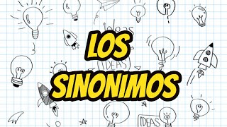 LOS SINÓNIMOS video educativos para primaria preescolar [upl. by Anastos]