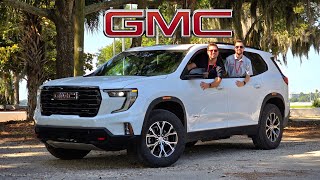 2024 GMC Acadia AT4  The BEST Luxurious AND OffRoad Capable Family SUV [upl. by Mcgregor]