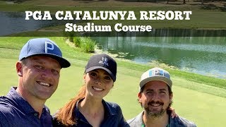 Camiral Golf amp Wellness  PGA Catalunya Resort  Stadium Course with Franzi and Hubi [upl. by Michal]