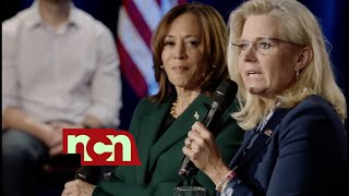 Liz Cheney Pours On Support for Kamala Harris  Headline News [upl. by Soigroeg785]