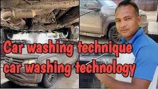 car washing Technology  car washing technique carwash foamwash [upl. by Eillo652]