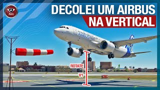 DECOLAR UM AVIÃO PARADO na vertical É POSSÍVEL EU FIZ O TESTE [upl. by Leba]