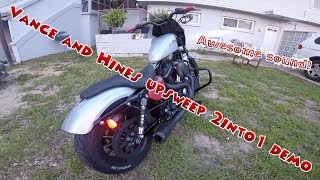 Vance and Hines upsweep 2 into 1 sound demo and overview [upl. by Ilak287]