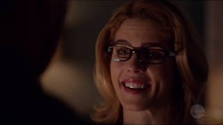 Felicity tells Oliver shes pregnant Arrow s07e14 [upl. by Colwell]