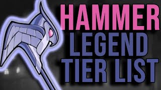 Brawlhalla HAMMER Legend Tier List 2020  Patch 500 [upl. by Adolph]