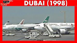 DXB DUBAI Int Airport 20 YEARS AGO 1998 [upl. by Yumuk]