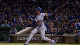 NLCS Gm3 Ethier crushes a linedrive solo homer to right field [upl. by Heffron]