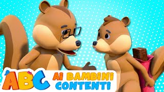 si si johny johny sî papà  rima di canzoni  Ai Bambini Contenti  All Babies Channel Italian [upl. by Tillford644]