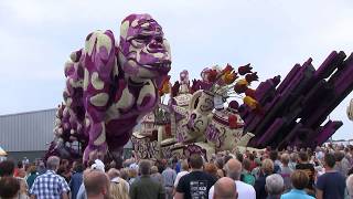 76e Bloemencorso Zundert 2017 04092017 Deel 1 Tentoonstelling [upl. by Halette]