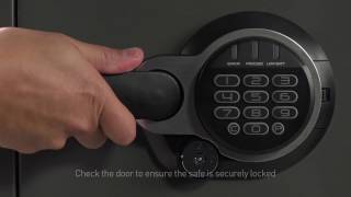 How to Open a Sentry®Safe Electonic Lock and Dual Key Fire Safe [upl. by Coralyn]