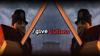 The Cutlass sword  Guts amp Blackpowder  Roblox [upl. by Nahtanoy]