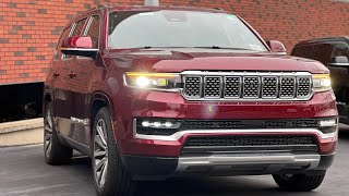 2022 Jeep Grand Wagoneer FULL DETAILED REVIEW [upl. by Monagan]