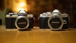 Olympus OMD EM10 MK III and EM10 MKII [upl. by Denny]