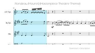 🎶 Rondeau Mouret Masterpiece Theatre Theme 🎸🎸 [upl. by Haliehs]