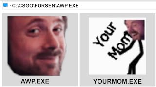 C\CSGO\FORSEN\AWPEXE [upl. by Yoo]