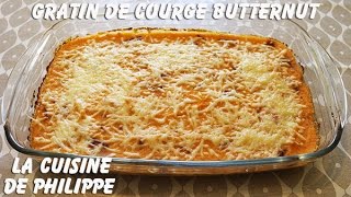 Gratin de courge butternut [upl. by Llennhoj]