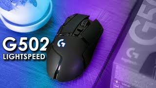 Logitech G502 Lightspeed  TEST  Enfin en sansfil [upl. by Ytinirt]