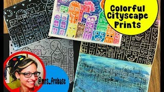 Cityscape Prints Inspired By James Rizzi [upl. by Nnednarb346]