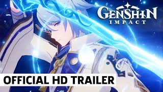 Genshin Impact Kamisato Ayato Character Demo Trailer [upl. by Nilkoorb]