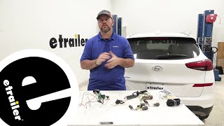 etrailer  Best 2019 Hyundai Tucson Trailer Wiring Options [upl. by Altman]