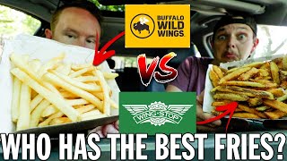 Buffalo Wild Wings Fries vs Wingstop Fries Whos Fries Are Better [upl. by Koran]