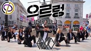 KPOP IN PUBLIC  LONDON EXO 엑소  quot으르렁 Growlquot  DANCE COVER BY ODC  ONE TAKE 4K [upl. by Rollecnahc500]