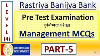 Part5 PretestPreparationRastriya Banijya Bank NRB Level4 BankingPreparationinNepal RBB [upl. by Aivan]