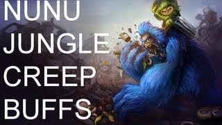 NEW Nunu Consume Jungle Creep Buffs [upl. by Aivatan]