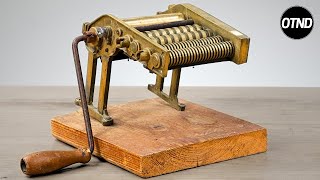 1930s Pasta Roller Restoration  Do you like spaghetti [upl. by Atnas]