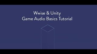 Wwise amp Unity  Game Audio Basics Tutorial [upl. by Nennarb]