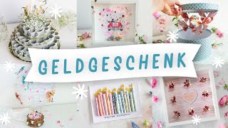 Kreative DIY Geldgeschenke originell verpacken für Hochzeiten Geburtstage amp Jubiläum  TRYTRYTRY [upl. by Asserak261]