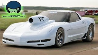 Worlds Fastest ALL MOTOR Corvette in the 12 Mile [upl. by Ruffin]