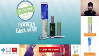 Review Lengkap Pasta GigiSikat Gigi Glister Mouth Spray Glister dan Mouth Wash Amway Indonesia [upl. by Nibroc]