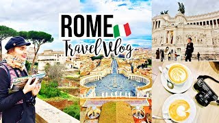 Rome in Winter Travel Vlog 🇮🇹🍕🍝3 day Rome itinerary  Rome insider tips ✨🗺January 2019 [upl. by Annaul]