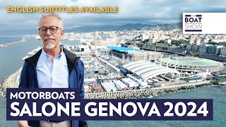 SALONE NAUTICO GENOVA 2024  Novità barche a motore e motori fuoribordo  The Boat Show [upl. by Nosredna]