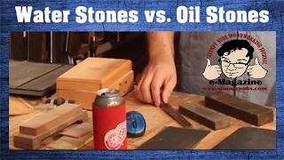 Oil Stones VS Water Stones Which should you use for for toolknife sharpening [upl. by Sluiter]