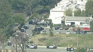 Alleged landlordtenant dispute in Northridge sparks deadly shooting [upl. by Oimetra873]