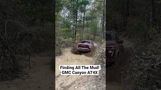 Driving the GMC Canyon AT4X Through All the Mud [upl. by Tobit33]