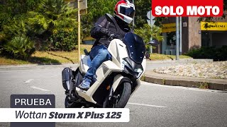 Wottan Storm X Plus 125  Prueba  Review en español [upl. by Airdnala295]