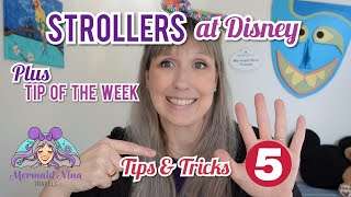 Strollers At Disney  TOP 5 Tips amp Tricks Hacks amp RULES [upl. by Ayouqat]