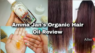 Amma Jans Organic Secret Hair Oil Review  Worth the hype😳 [upl. by Raimundo808]