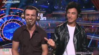 Bindi Irwin amp Derek Hough  Rumba comments on All Access by Tony Dovolani  Week 6  DWTS [upl. by Lytsyrk]