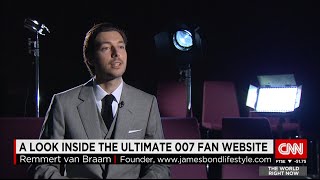 CNN A Look Inside The Ultimate 007 Fan Website Bond Lifestyle [upl. by Ehcor]