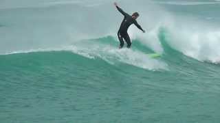 Surfing  La Torche Oct2013  France Finistère [upl. by Nodyarg555]