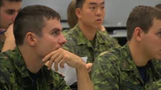 Programme de formation des officiers de la Force régulière des Forces armées canadiennes [upl. by Assirok]